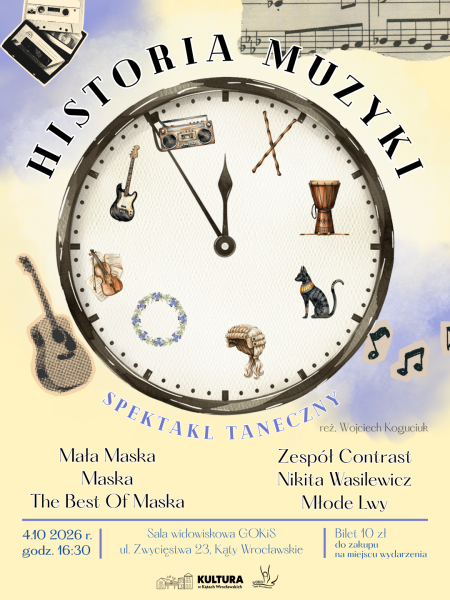 Spektakl taneczny „Historia Muzyki”